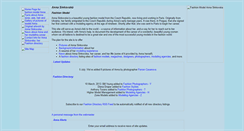 Desktop Screenshot of annasinkovska.com